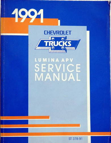 1991 Chevrolet Lumina APV Service Manual