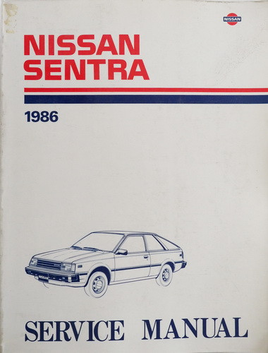 1986 Nissan Sentra Service Manual
