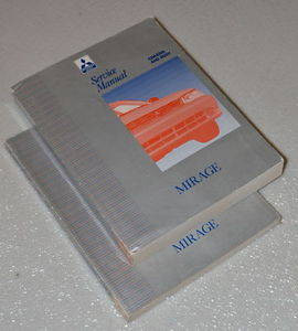 1993 1994 Mitsubishi Mirage Service Manual Volume 1, 2