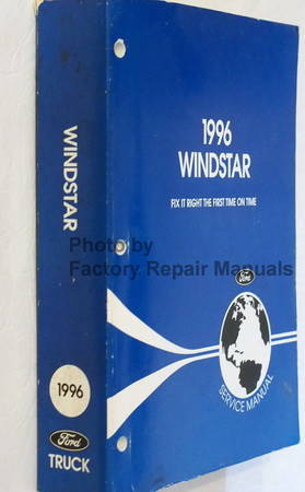 1996 Windstar Ford Service Manual Spine View