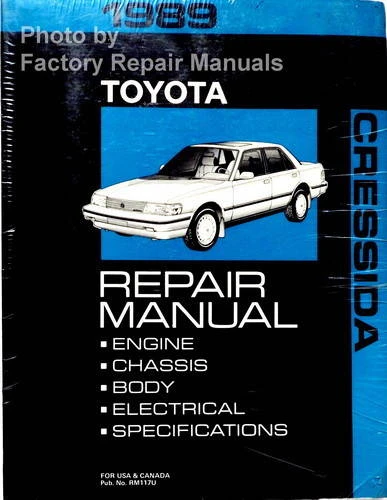 1989 Toyota Cressida Repair Manual