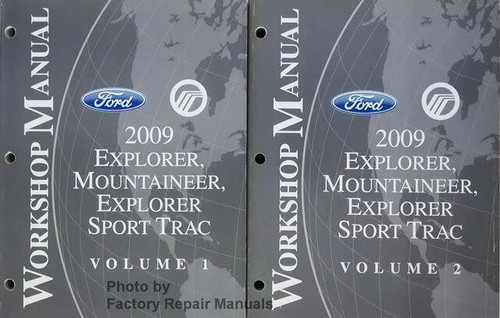 2009 Ford Explorer, Sport Trac, Mercury Mountaineer Workshop Manual Volume 1, 2