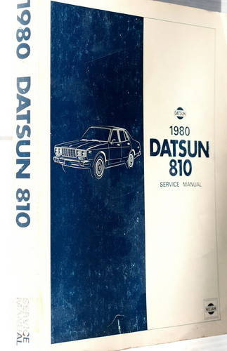 1980 Datsun 810 Service Manual