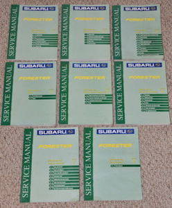 2000 Subaru Forester Service Manuals