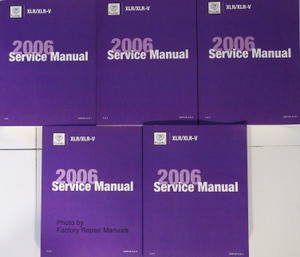2006 Cadillac XLR / XLR-V Service Manual Volume 1, 2, 3, 4, 5