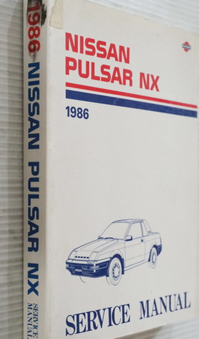 1986 Nissan Pulsar NX Service Manual
