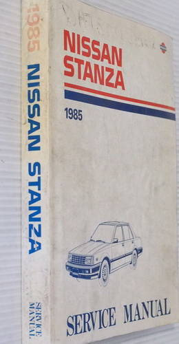 1985 Nissan Stanza Service Manual