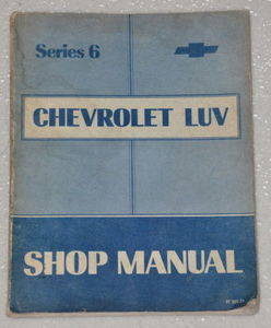1977 Chevrolet Luv Shop Manual