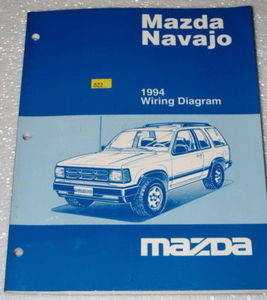 1994 Mazda Navajo Electrical Wiring Diagrams 