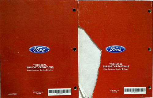 Ford Lincoln 2007 F-150, Mark LT Workshop Manual Volume 1 and 2