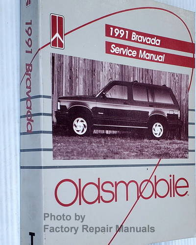 1991 Oldsmobile Bravada Service Manual