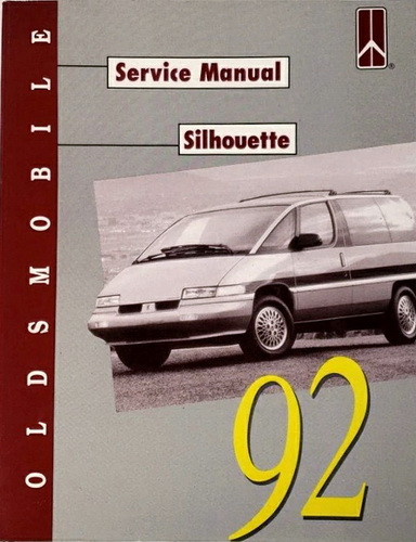 1992 Oldsmobile Silhouette Service Manual 