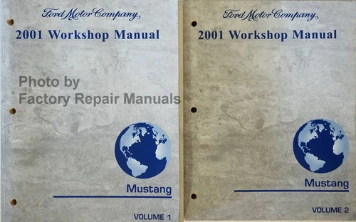 2001 Ford Mustang Workshop Manual Volume 1, 2