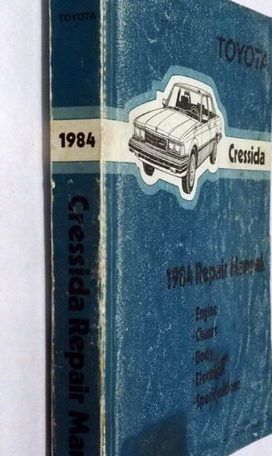 1984 Toyota Cressida Repair Manual