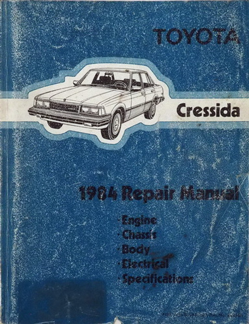 1984 Toyota Cressida Repair Manual