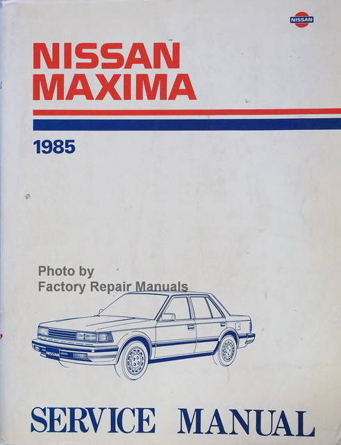 Nissan Maxima 1985 Service Manual