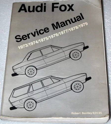 1973-1979 Audi Fox Bentley Service Manual