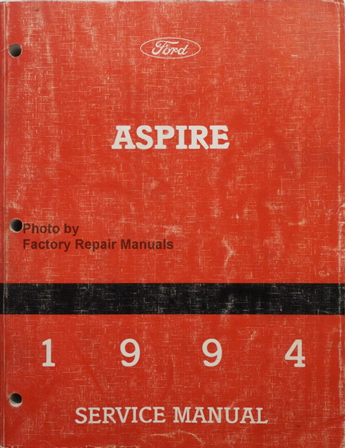 Ford Aspire 1994 Service Manual