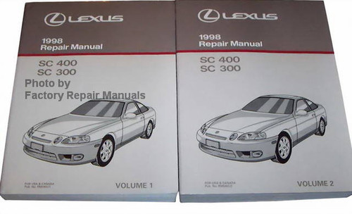 Lexus 1998 Repair Manual SC 400 SC 300