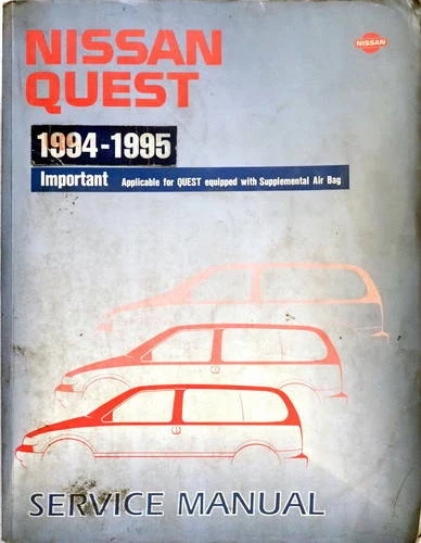 1994-1995 Nissan Quest Service Manual