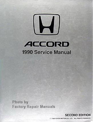 1990 Honda Accord Service Manual