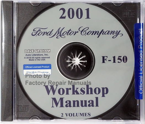 2001 Ford F-150 Workshop Manuals on CD
