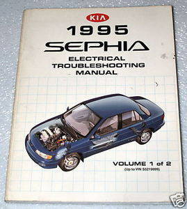 1995 Kia Sephia Electrical Troubleshooting Manual Wiring Diagrams