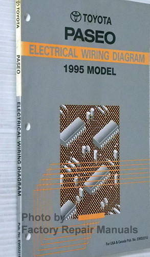 1995 Toyota Paseo Electrical Wiring Diagrams