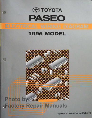 1995 Toyota Paseo Electrical Wiring Diagrams