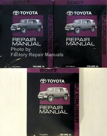 2007 Toyota FJ Cruiser Factory Repair Manuals