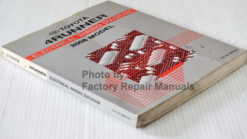 Toyota 4Runner Electrical Wiring Diagrams 2006 Model Corner View