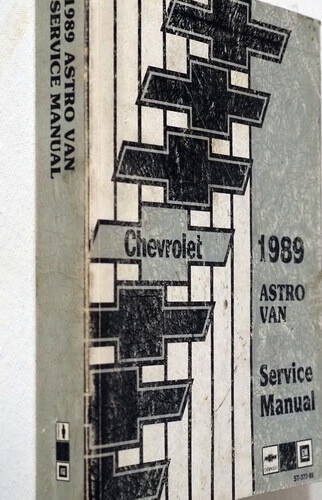 1989 Chevy Astro Van Service Manual