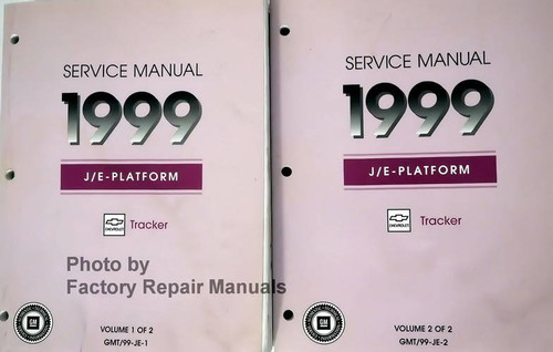 Service Manual 1999 Chevrolet Tracker Volume 1, 2
