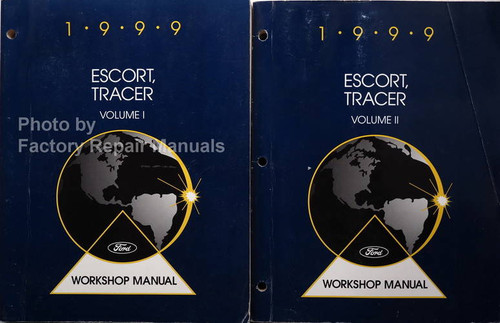 1999 Ford Escort Mercury Tracer Workshop Manual Volume 1, 2