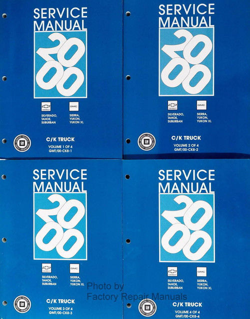 Service Manual Chevrolet Silverado, Tahoe, Suburban GMC Sierra, Yukon Volume 1, 2, 3, 4