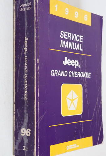 1996 Jeep Grand Cherokee Service Manual