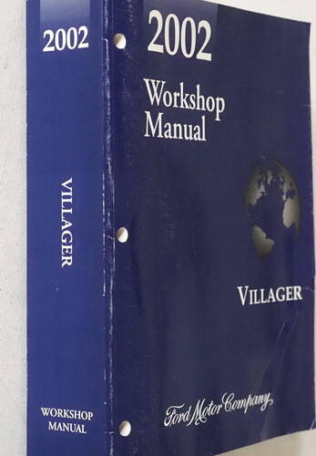 2002 Mercury Villager Workshop Manual 