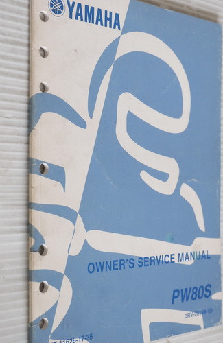 2004 Yamaha PW80 Y-Zinger 80 Owner's Service Manual 