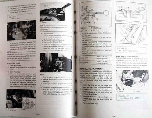 2004 Yamaha PW80 Y-Zinger 80 Owner\'s Service Manual 