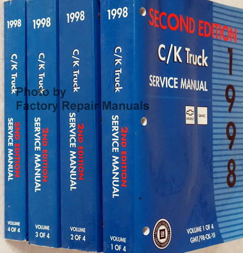 1998 GM C/K Truck Service Manuals