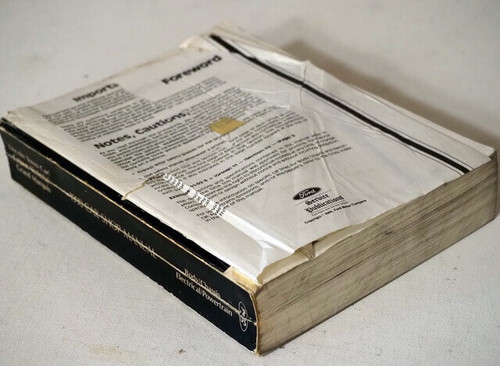 1990 Lincoln Town Car Crown Victoria / Grand Marquis Shop Manual