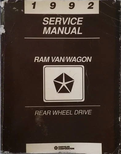1992 Dodge Ram Van/Wagon Service Manual