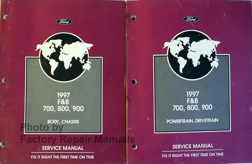 1997 Ford F&B 700, 800, 900 Service Manual Volume 1, 2
