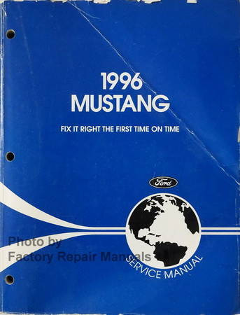 1996 Ford Mustang Service Manual