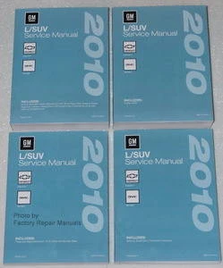 2010 Chevy Equinox GMC Terrain Service Manual Volume 1, 2, 3, 4