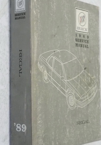 1989 Buick Regal Service Manual
