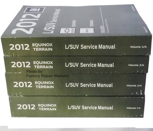 2012 GM L/SUV Service Manual Chevrolet Equinox GMC Terrain Spine View