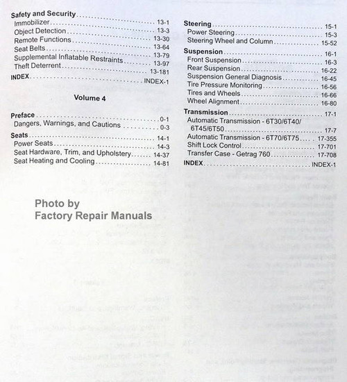 2012 GM L/SUV Service Manual Chevrolet Equinox GMC Terrain Table of Contents 2