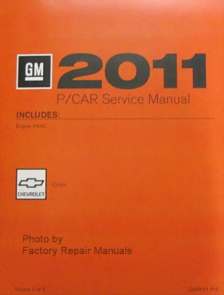2011 Chevy Cruze Factory Service Manuals
