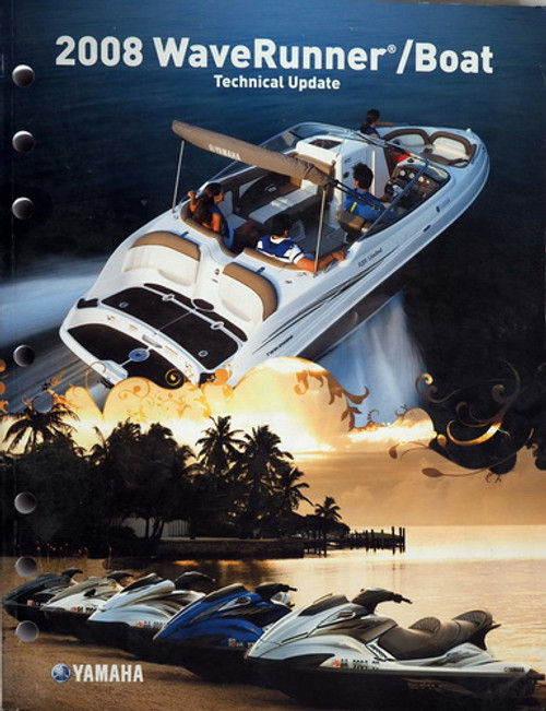 2008 Yamaha Wave Runner Boat Technical Update Manual